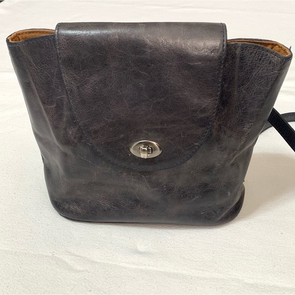 Patrician Nash Convertible Bag Backpack Crossbody Shoulder Purse Black Medium - Picture 3 of 15